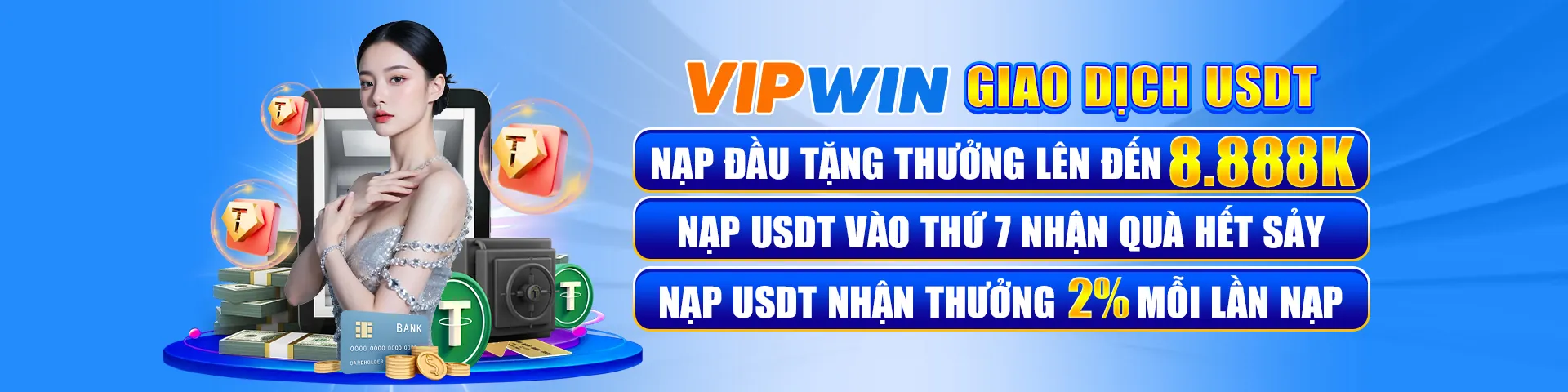 Banner khuyến mãi VIP độc quyền của trùm bắn cá đổi thưởng